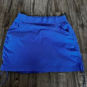 Columbia skirt skort periwinkle color size M